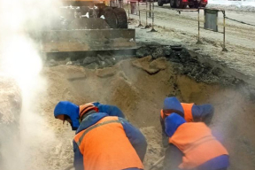 Несколько десятков домов в Витебске ночью остались без отопления и горячей воды