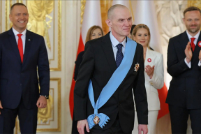 Видеофакт. Андрею Почобуту вручили Орден Белого Орла